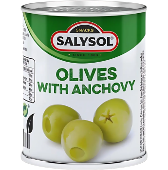 SALYSOL - Oliven mit Anchovis 50g